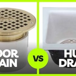 Hub drain vs floor drain