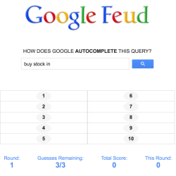 Feud google answers