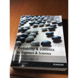 Probability and statistics for scientists and engineers 9th edition pdf