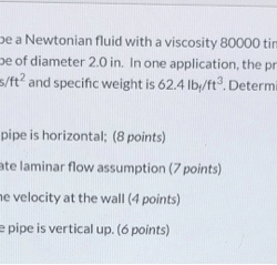 Asphalt at 120 f considered to be a newtonian