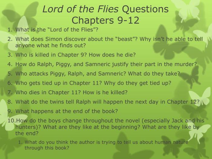 Lord of the flies chapter 6 questions and answers pdf